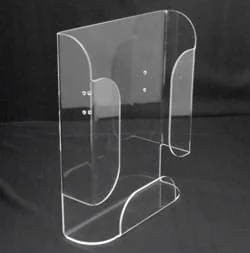 CNC Routing and Heat Bending of an Acrylic Brochure Display